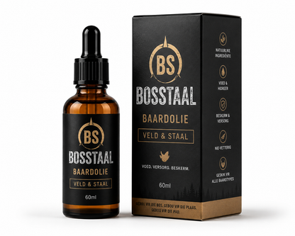 BosStaal Baardolie voordele infografiek