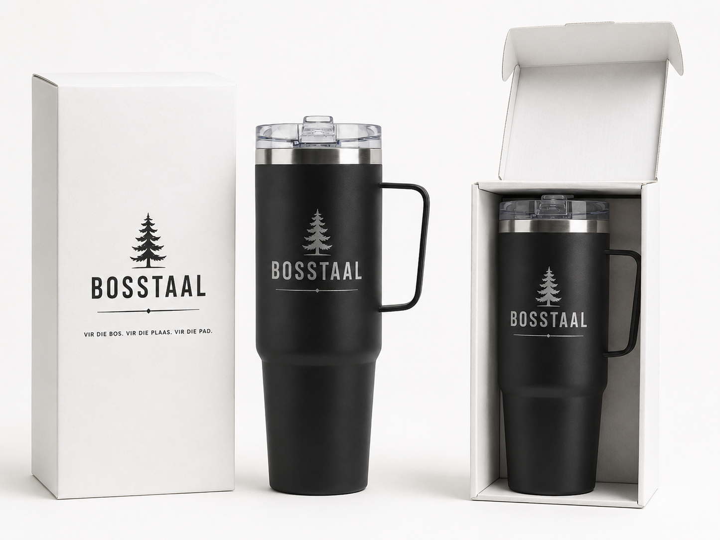 BosStaal Vlekvrye Staal Beker